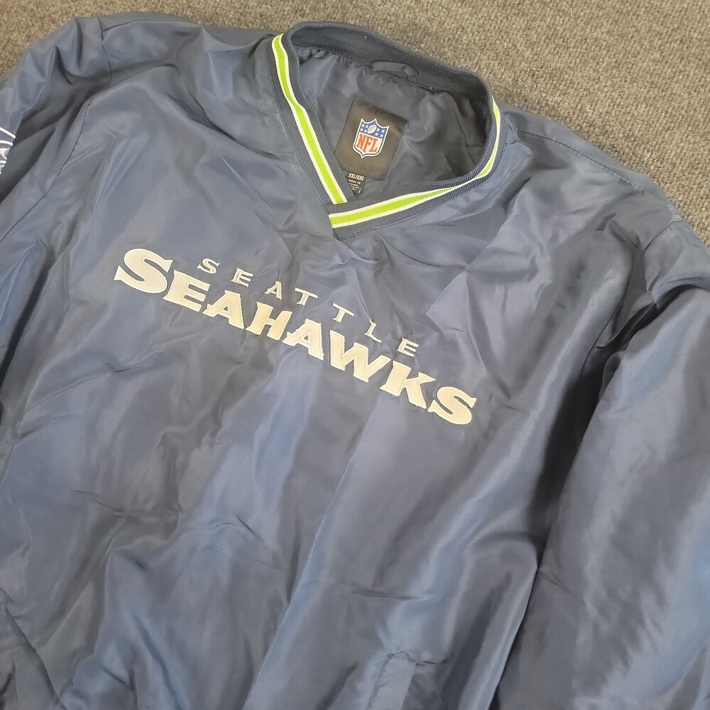 NFL On Field Seahawks Pullover XXL *flaw*